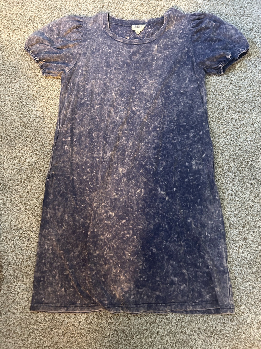 BiBi Marled Indigo Dress
